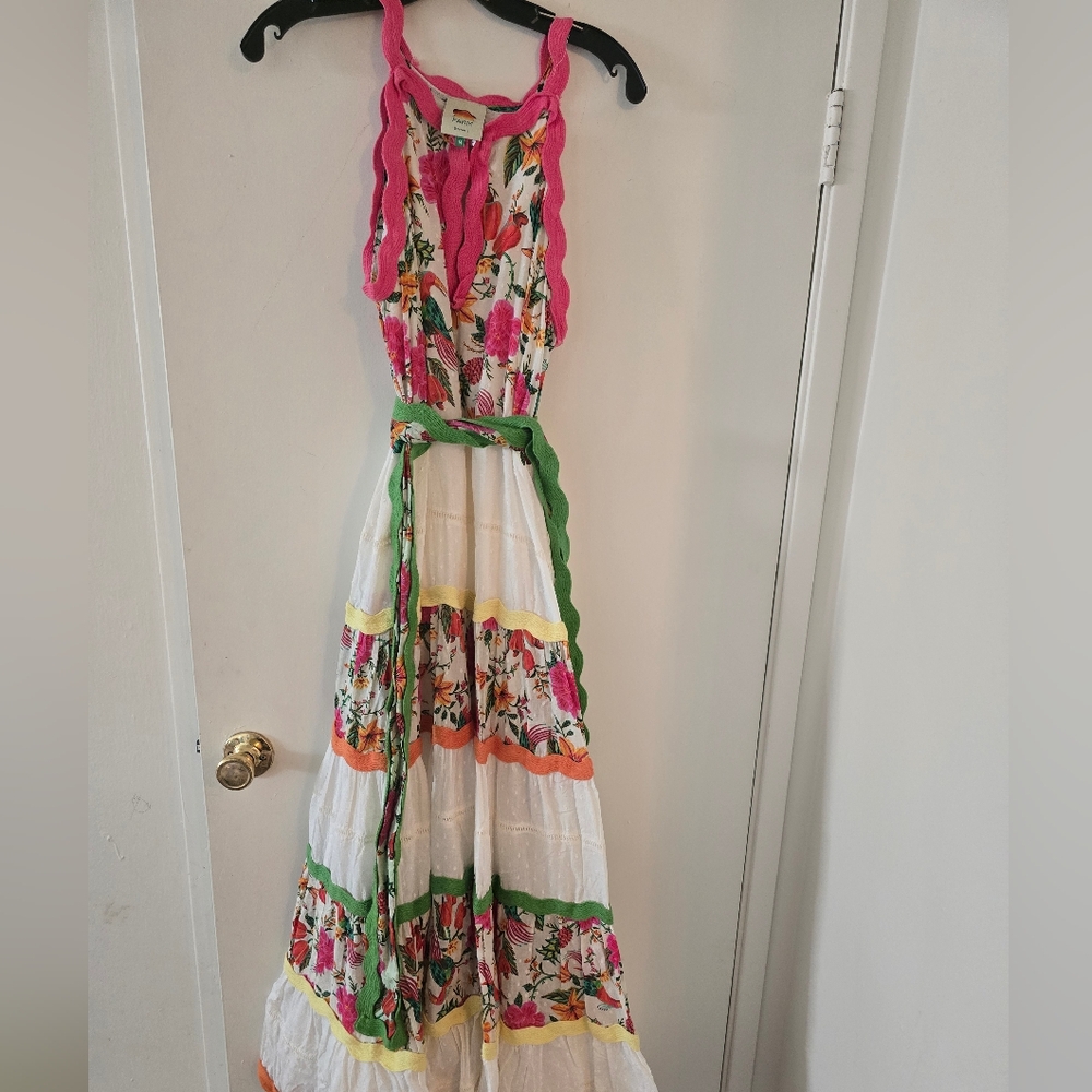 Farm Rio Toucan Gardens Maxidress - Picture 6 of 8